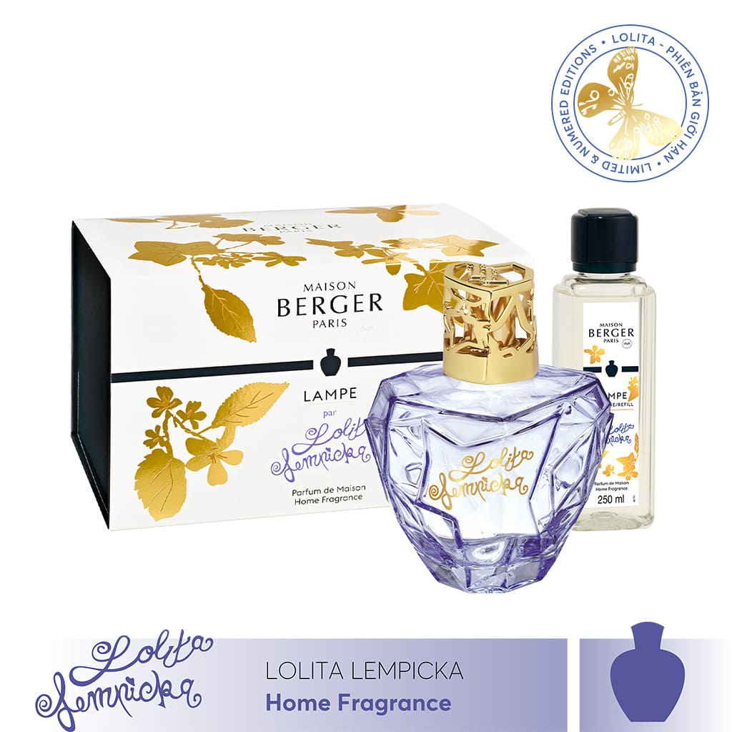 MAISON BERGER - Bộ đèn xông tinh dầu Lolita Lempicka - 2 món - 380ml