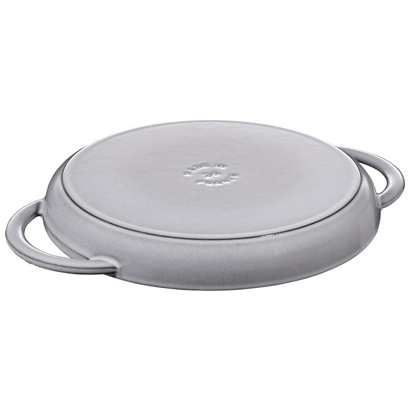 Chảo gang nướng STAUB - Màu xám - 26cm