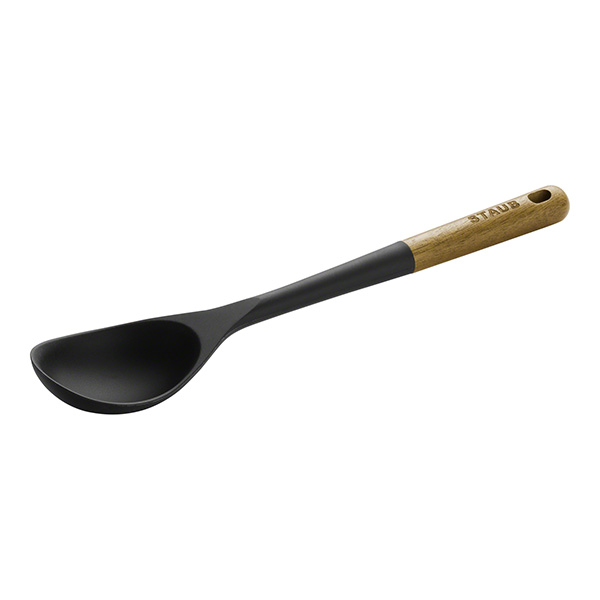 Muỗng silicon Staub - Màu đen - 31cm