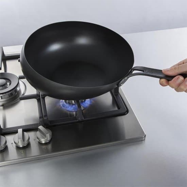 Chảo wok thép carbon BK - 30cm