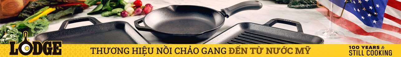 Nồi Chảo Gang - Thương hiệu LODGE