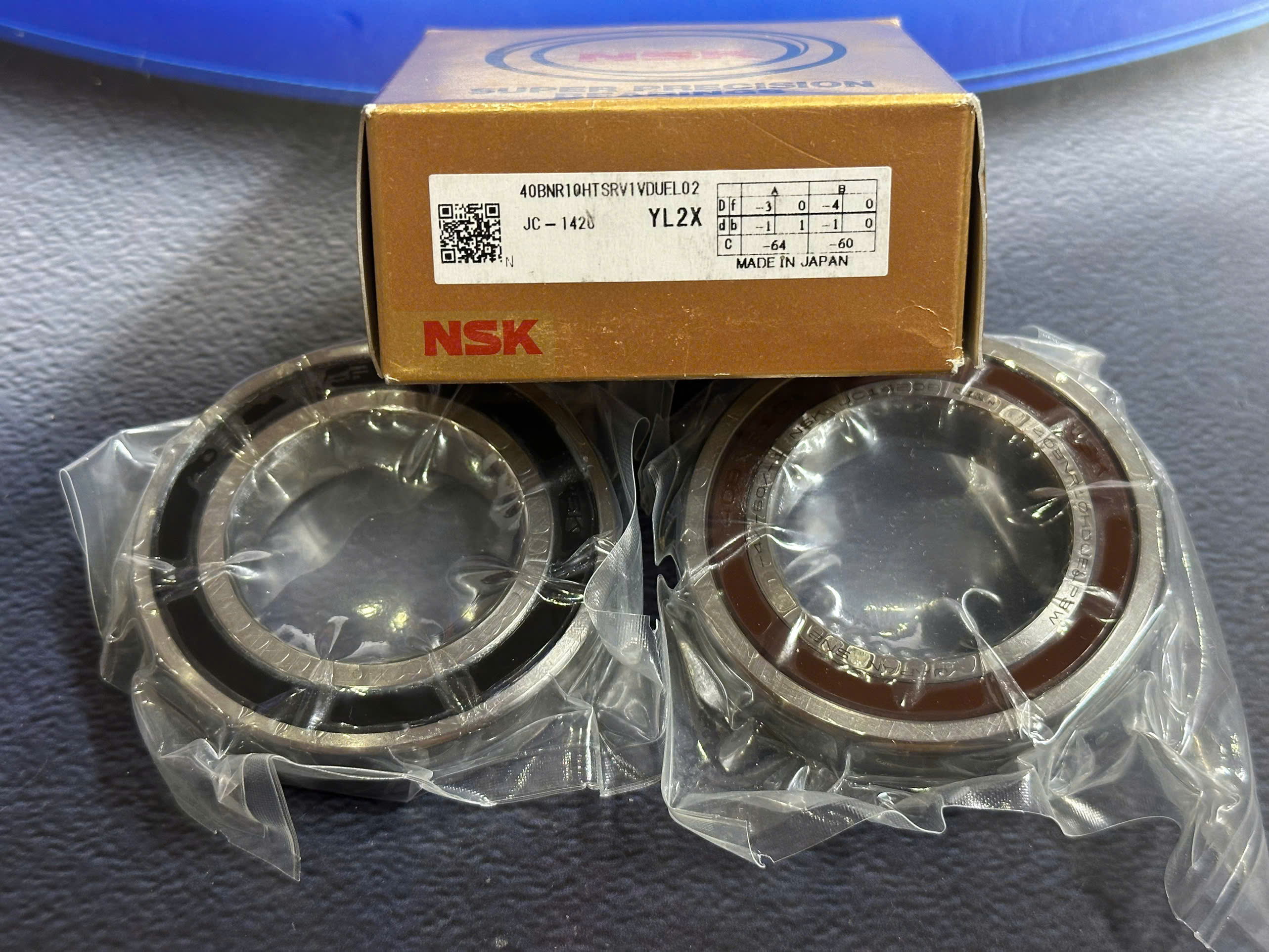 Vòng bi sứ 40BNR 10HTSRV1 VDUEL02 NSK