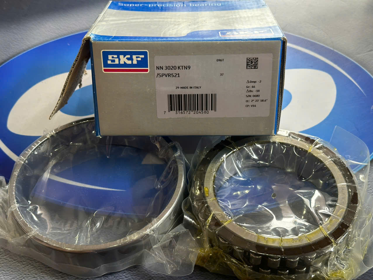 Vòng bi NN3020KTN9/SPVR521 SKF