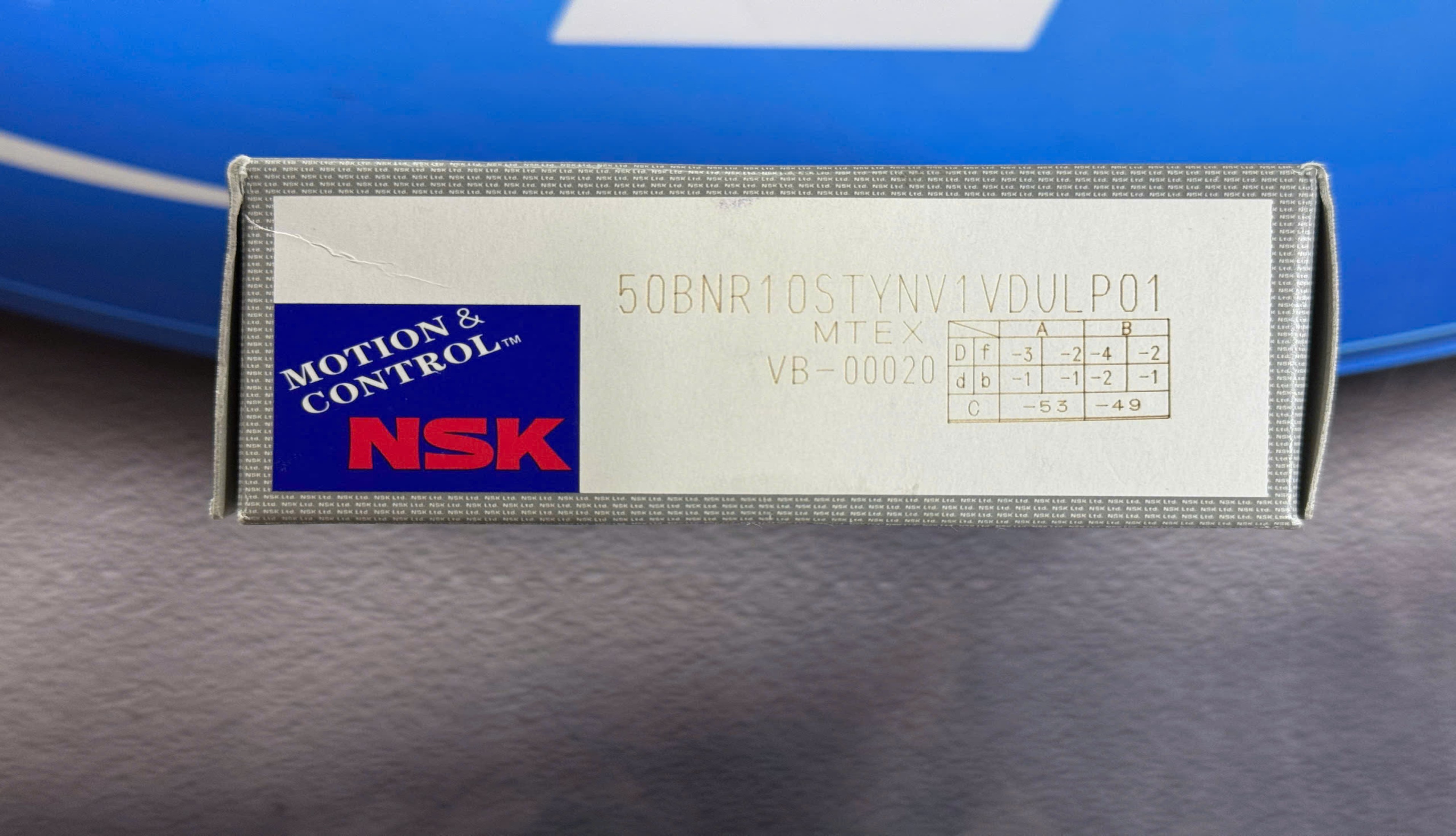 Vòng bi 50BNR10STYNV1VDULP01 NSK