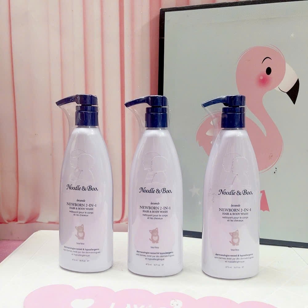 Sữa tắm gội 2in1 newborn Noodle Boo 473ml Đồ Sơ Sinh Cao Cấp