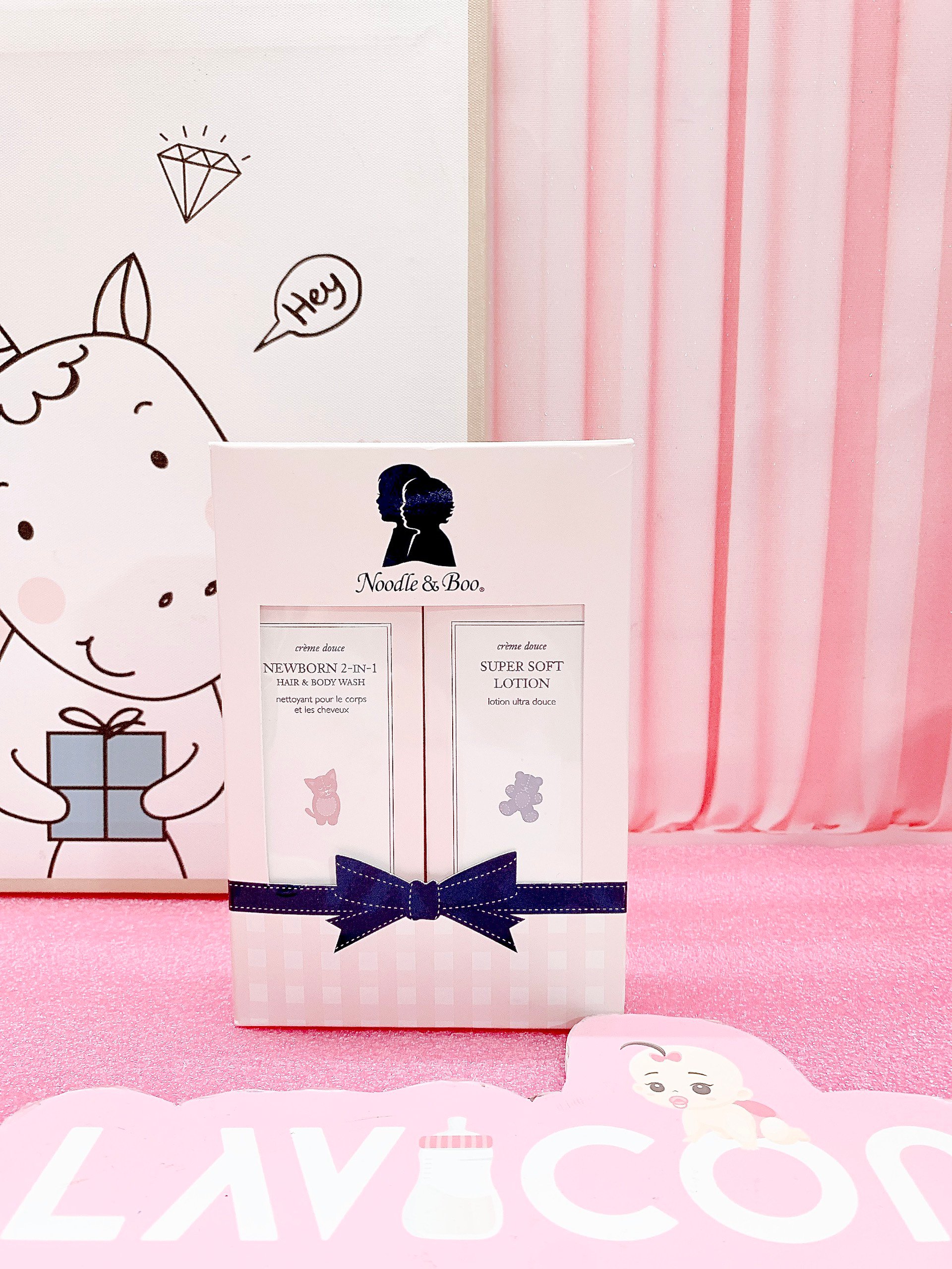 Set Noodle Boo tắm gội, lotion 237ml) Đồ Sơ Sinh Cao Cấp Thế