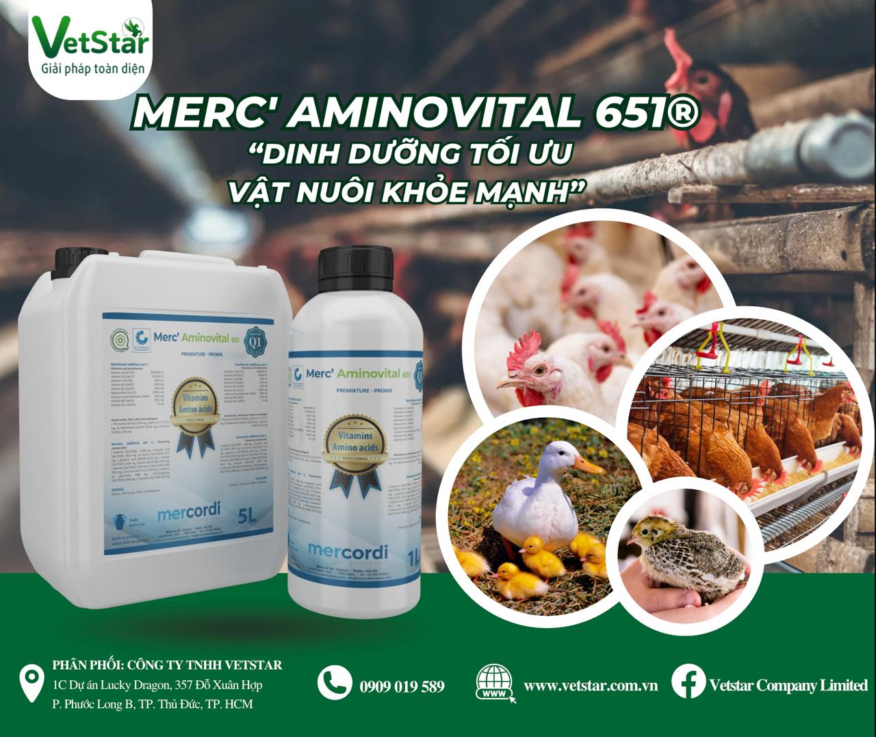 MERC' AMINOVITAL 651® -