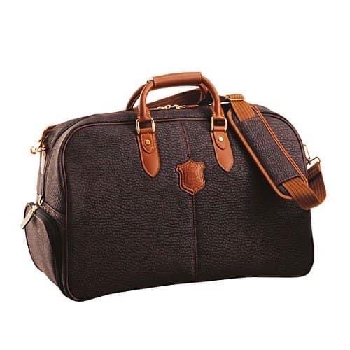 Túi đựng quần áo Honma da nâu