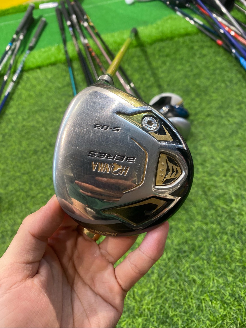 Gỗ 7 Honma Beres S-03 3 sao 21 độ Cán SR