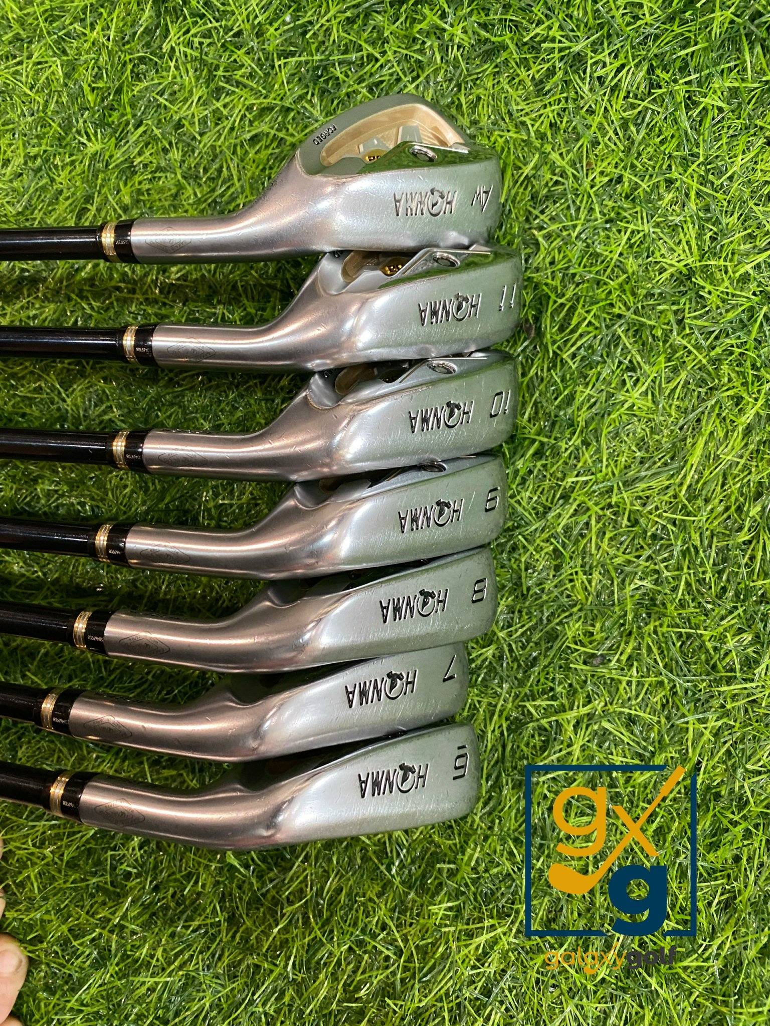 Bộ sắt Honma Beres IS-02 2 sao 6-11.AW Cán R