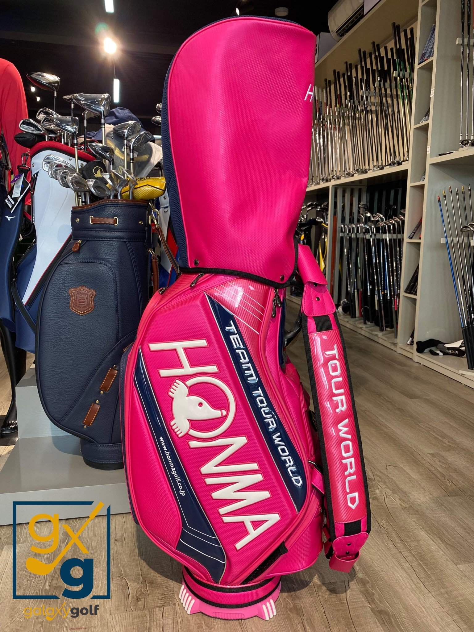 Túi Gậy Honma Tourworld CB-1701 Hồng Chính Hãng