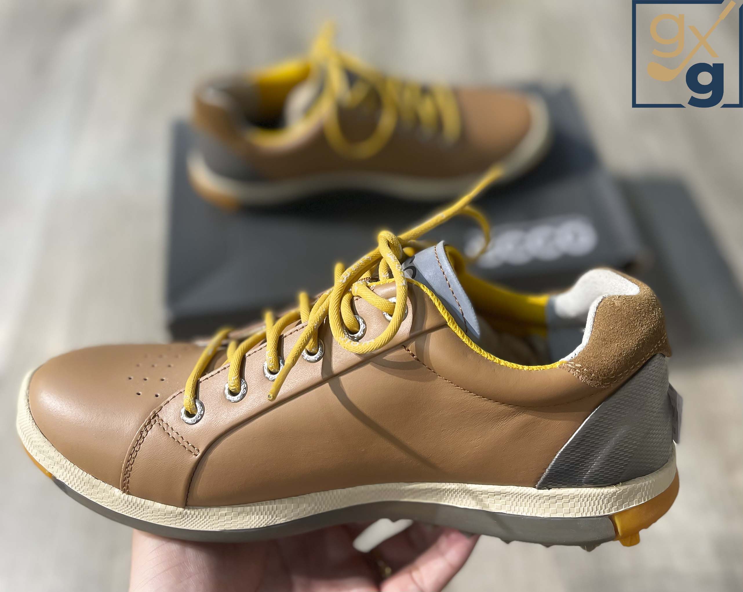 Giầy Golf Ecco nam da