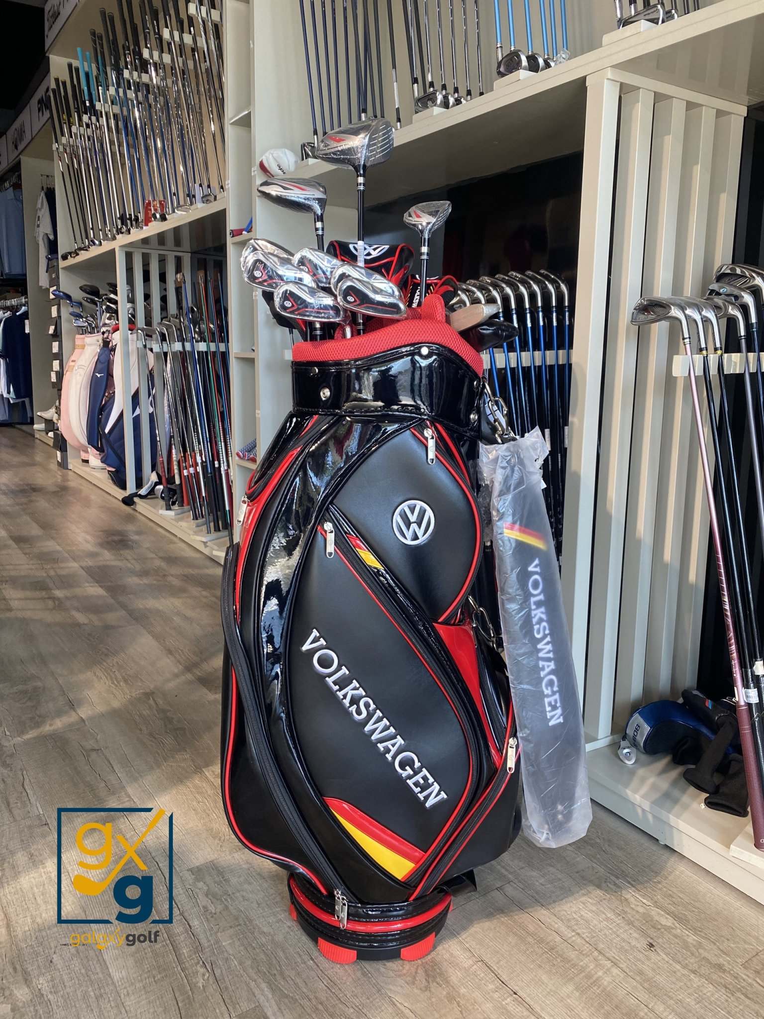 Fullset Volkswagen 10 gậy kèm túi cán S mới New