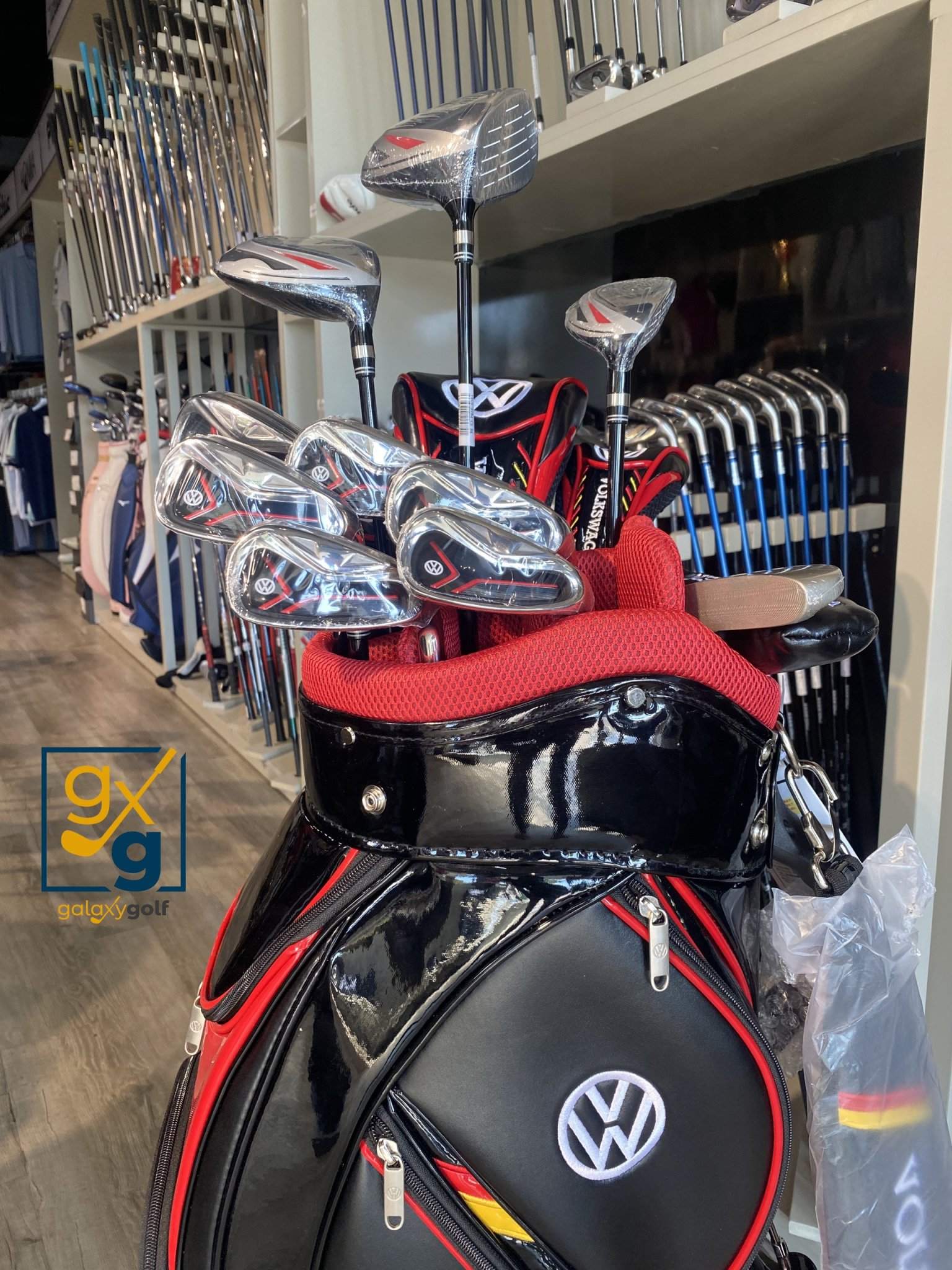Fullset Volkswagen 10 gậy kèm túi cán S mới New