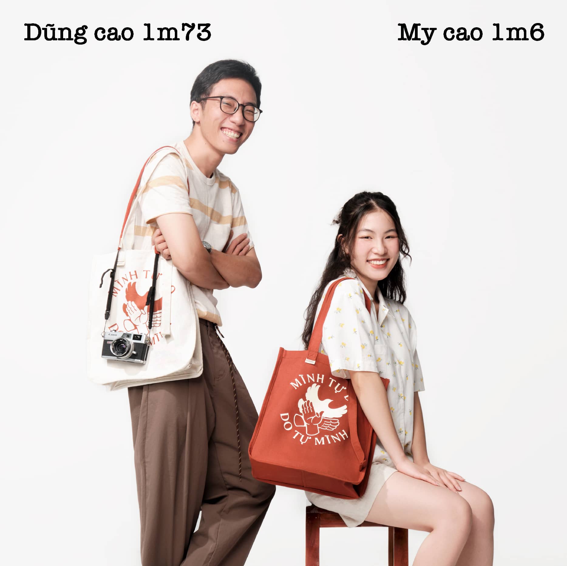 Túi xách tote TỐT Tự Do