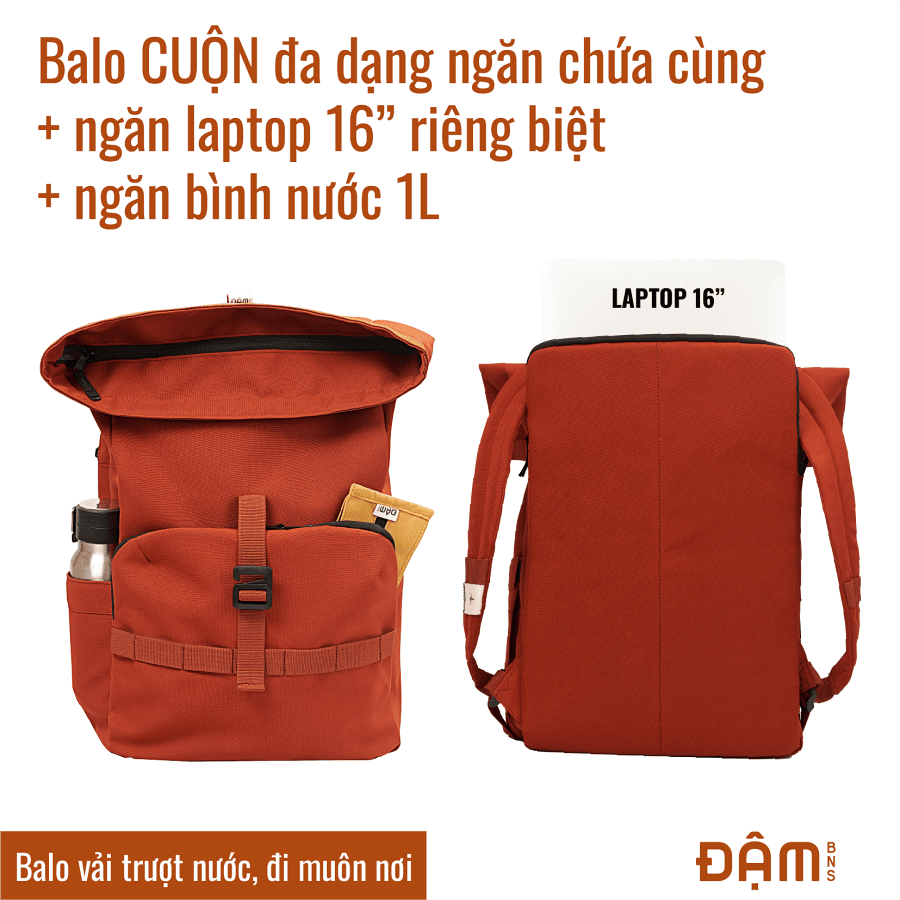 Balo - Ba lô - CUỘN 600D