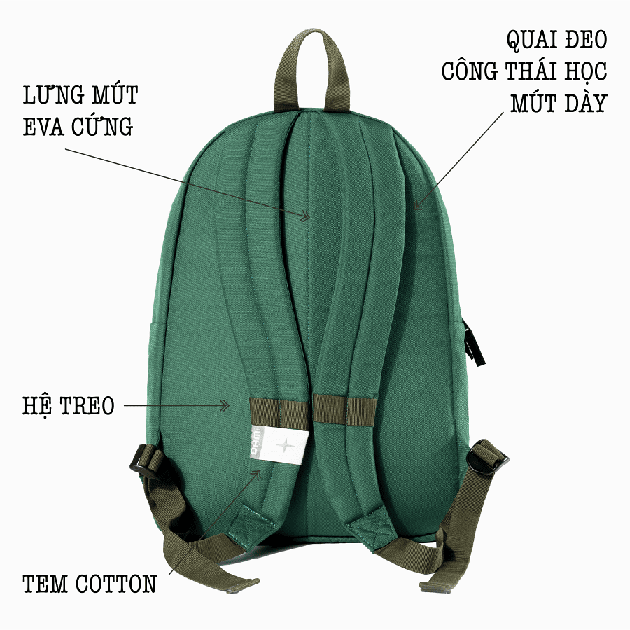 Balo CƠ 600D