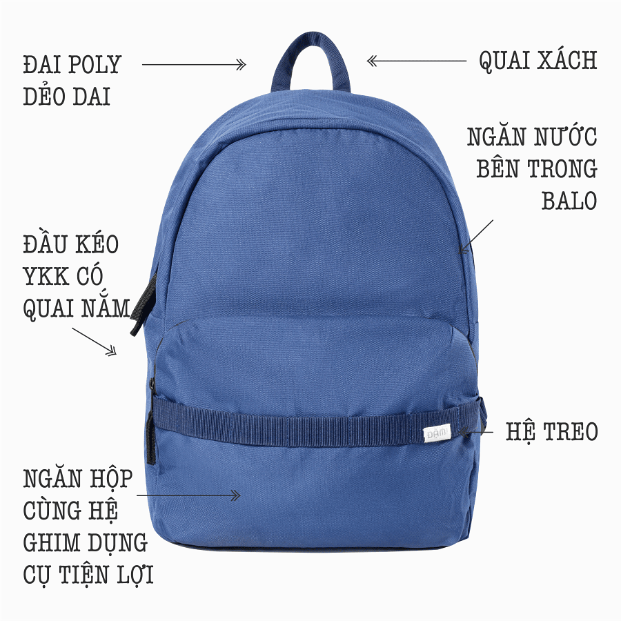 Balo CƠ 600D