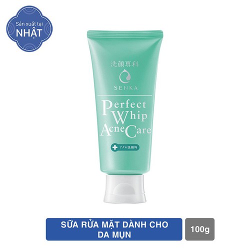 Sữa rửa mặt Senka Nhật Bản 120g