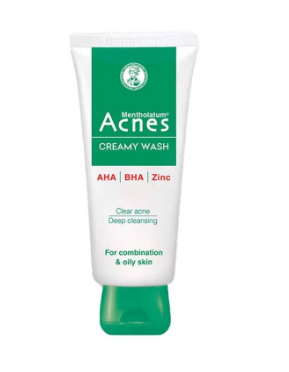 Sữa Rửa Mặt Acnes Creamy Wash TRIO -ACTIV-