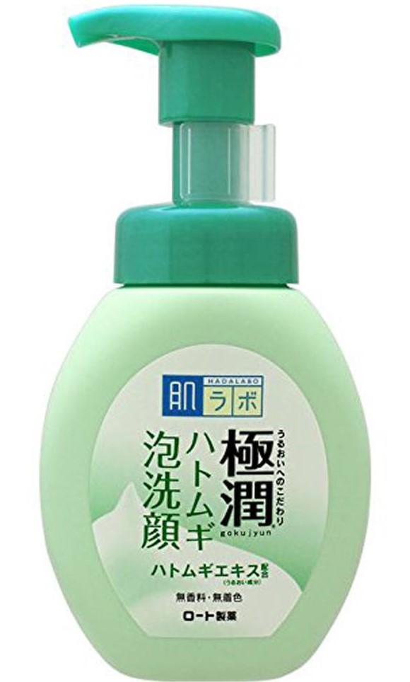 Sữa Rửa Mặt Hada Labo Gokujyun Foaming Cleanser Cho Da Dầu Mụn 160ml