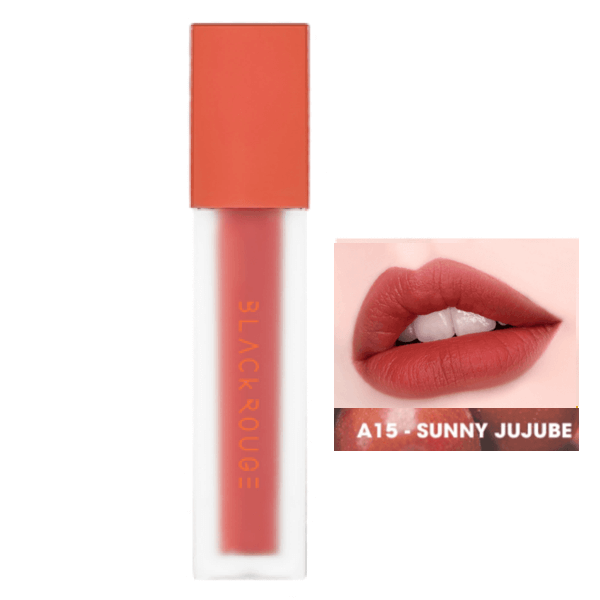 Son Kem Black Rouge Air Fit Velvet Tint Dry Fruit A15 nâu ánh đỏ