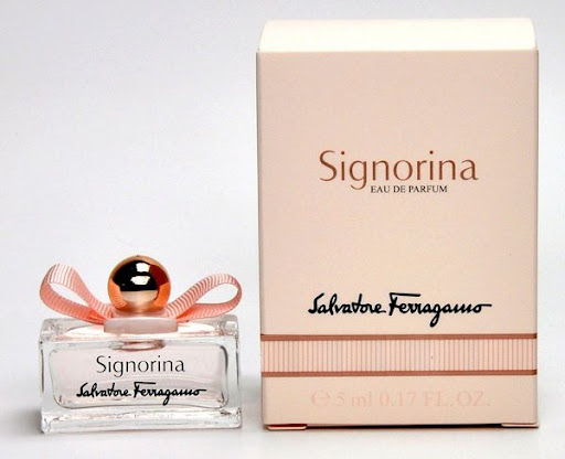 Nước Hoa Nữ Salvatore Ferragamo Signorina EDP 5ml - Hồng phấn