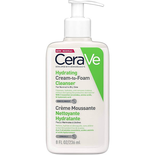 Sữa rửa mặt Cerave Detergente Idratante (xanh lá) 236ml - Dry skin