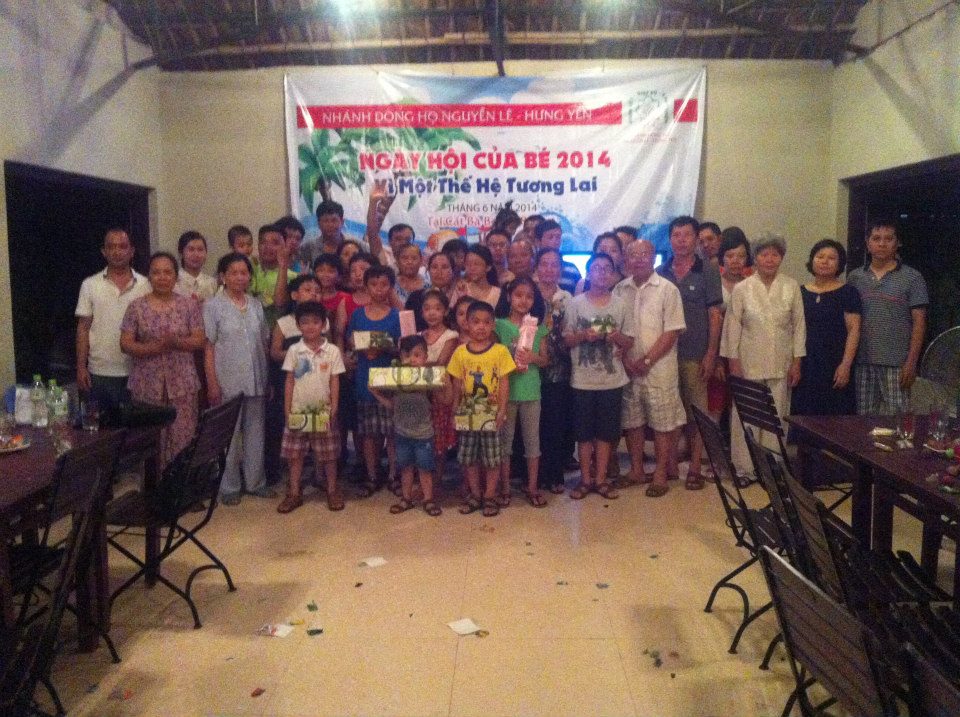 Dòng họ Nguyễn Lê - Hưng Yên Tổ chức Vui Hè cho các cháu ngày 1 06 2013 tại đảo Cát Bà  - Tp. Hải Phòng