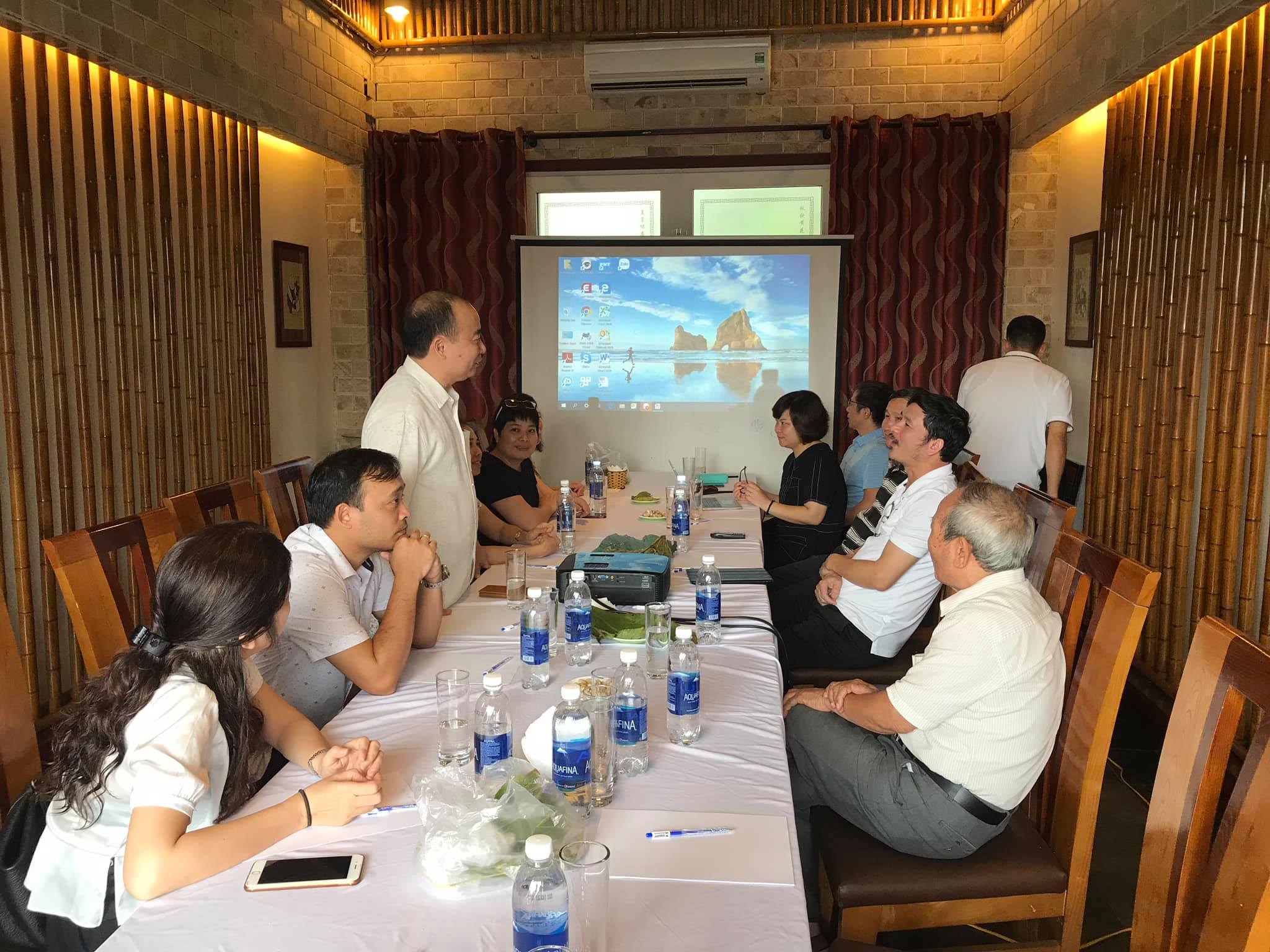 Hội Câu lạc bộ Doanh Nghiệp tổ chức Hội thảo tại Long Biên Công ty Phúc Anh