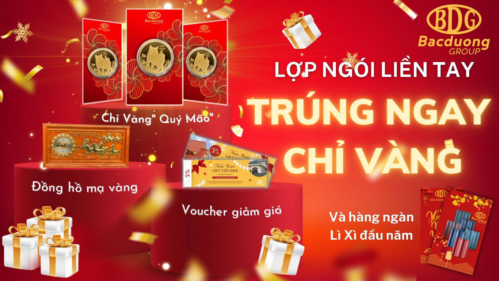 Thể lệ chương trình'' Lợp ngói liền tay trúng ngay quà khủng''