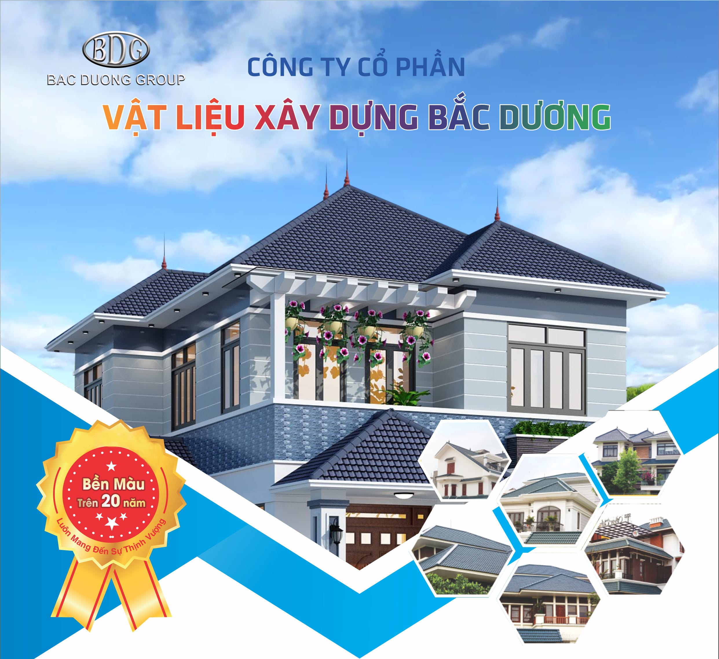 GIỚI THIỆU SẢN PHẨM NGÓI MÀU BẮC DƯƠNG GROUP