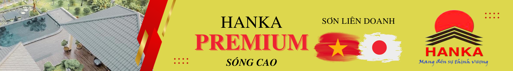 Ngói màu Hanka Premium, Ngói màu HP, Ngói màu hanka