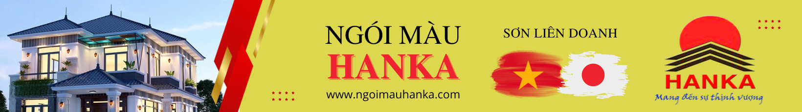 Ngói màu Hanka