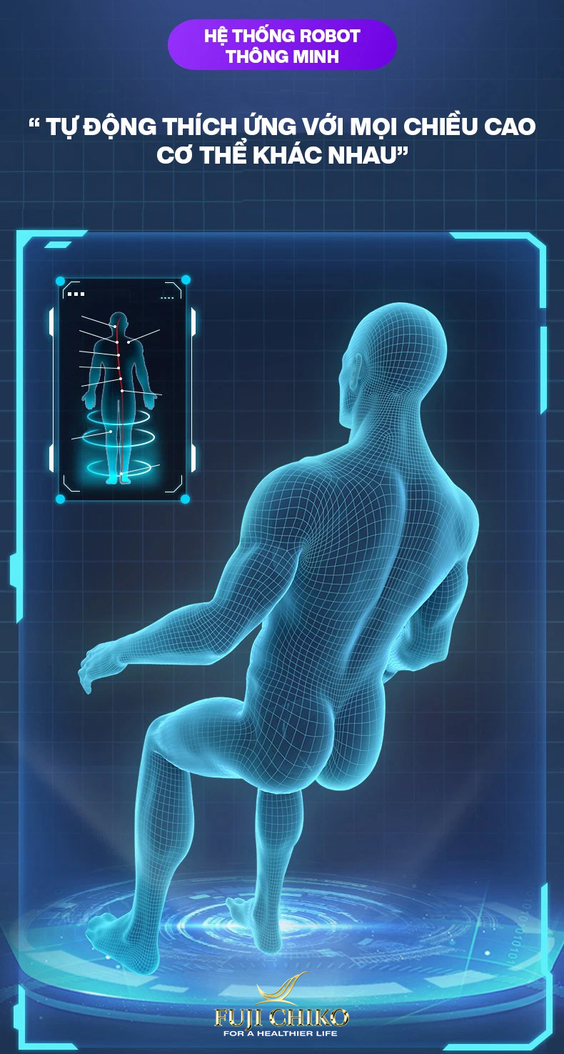 Hướng dẫn chi tiết cách chọn các chế độ ghế massage Fujichiko