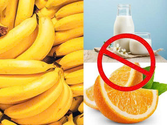 4 thực phẩm không nên ăn cùng chuối-tránh gây hại cho sức khỏe.