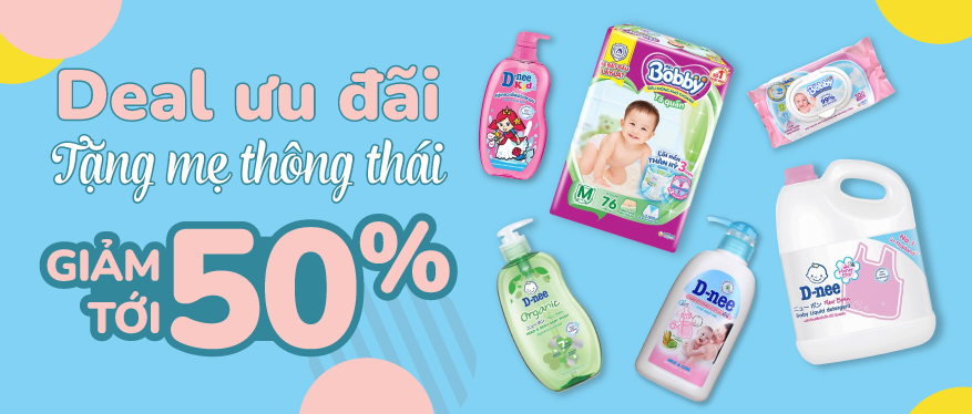 Deal ưu đãi Tặng mẹ thông thái. Giảm tới 30%