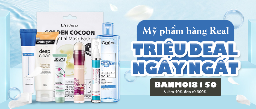 Mỹ phẩm hàng Real  Triêu deal ngây ngất