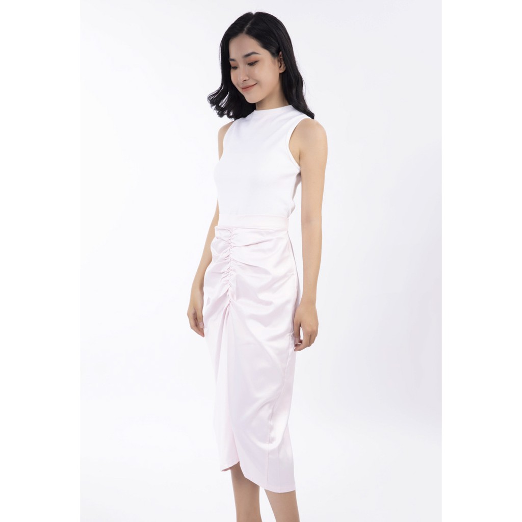 Chân váy chiffon nhún 3 tầng