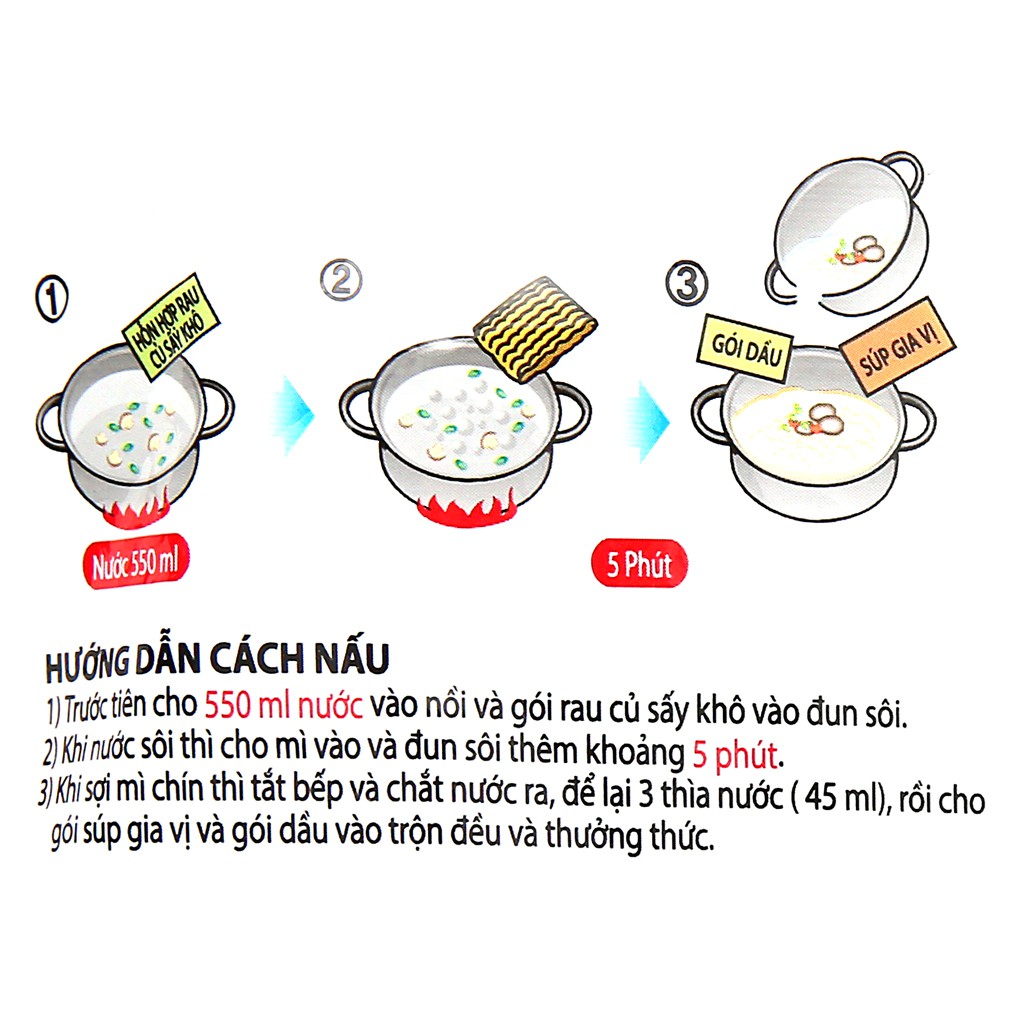 Combo 5 Gói Mì Tương Đen Vị Bò Ottogi 135G