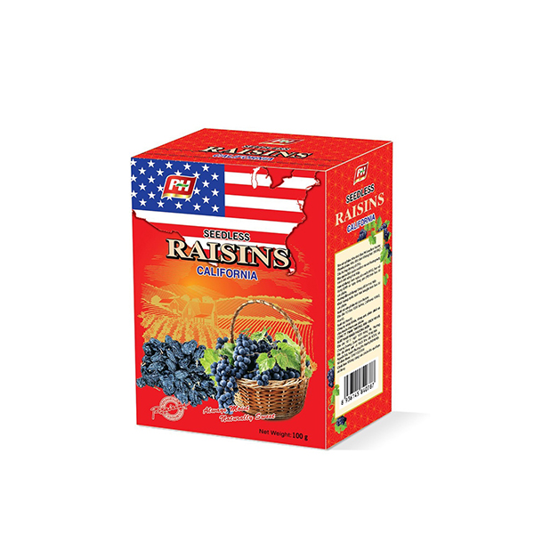 Nho khô Raisins California 100g - Lợi ích và cách sử dụng hiệu quả