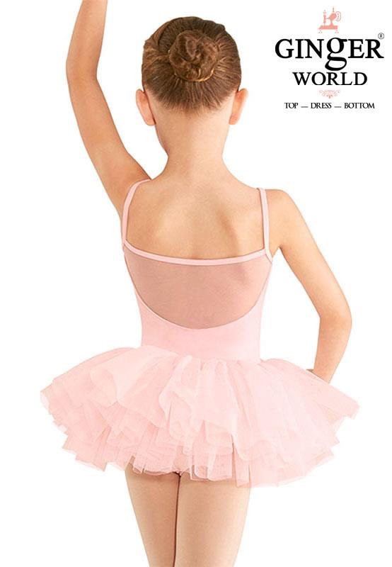 Bé Gái Ba Lê Đầm Nhảy Tutu Váy Ballet Cổ Điển Trang Phục Cho Khiêu Vũ  Leotard Xe Tăng Tập Thể Đầm Balo Tutu Váy / Sân khấu và Vũ Mang