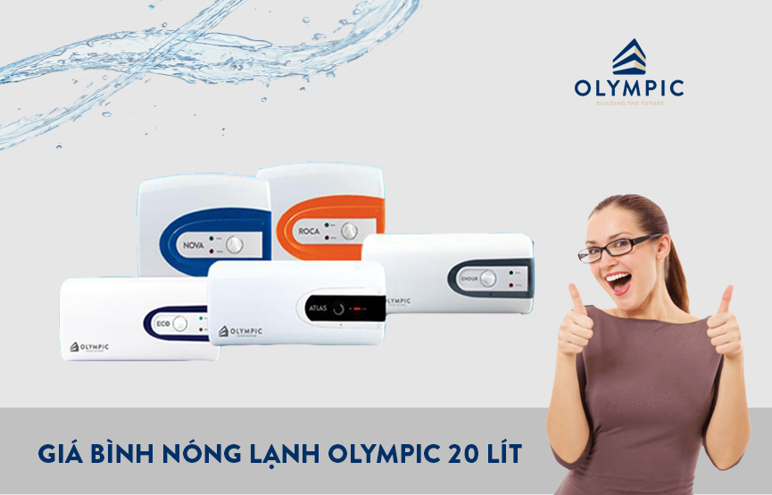 Giá bình nóng lạnh Olympic 20 lít chính hãng