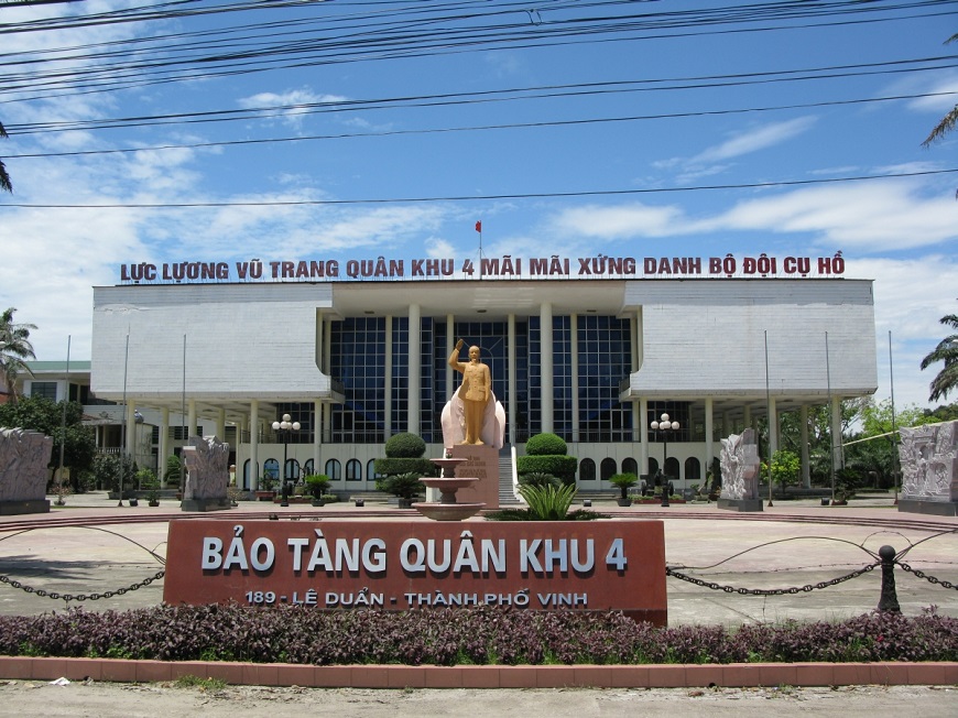 Dự án tôn thép: Bảo tàng quân khu 4