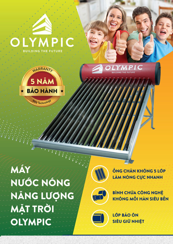 Top 10 hãng Máy nước nóng năng lượng mặt trời tốt nhất hiện nay