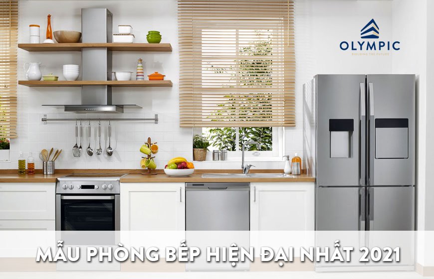 10+ mẫu phòng bếp hiện đại nhất 2021