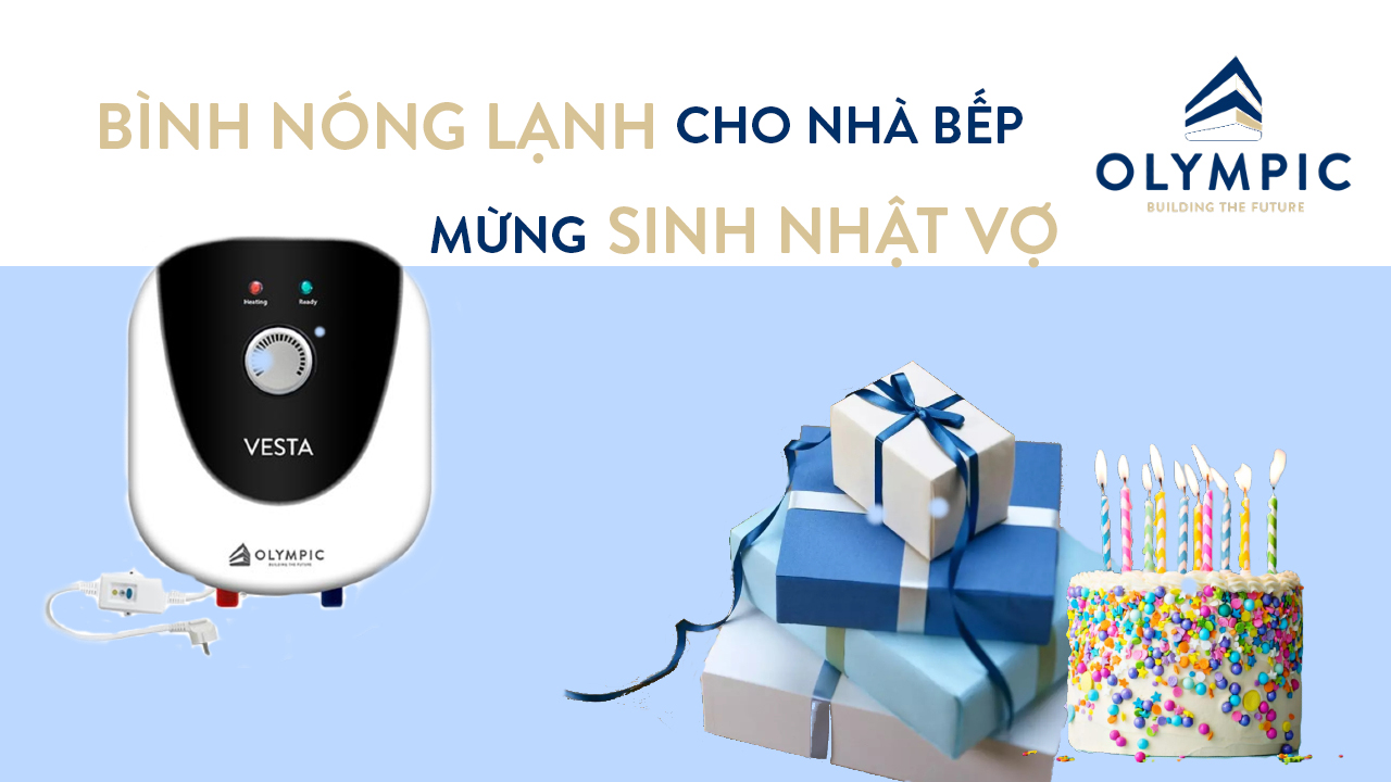Bình nóng lạnh cho nhà bếp - Món quà tặng sinh nhật vợ