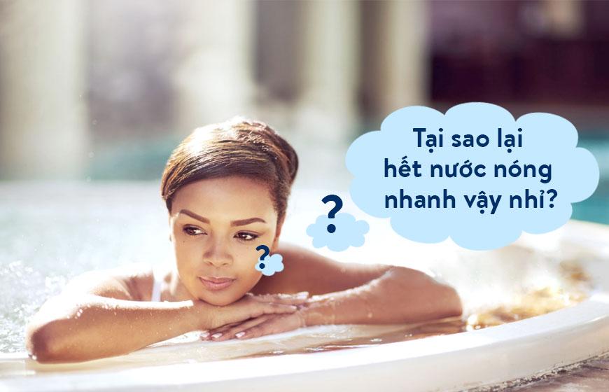 Khắc phục tình trạng nước nóng nhanh bị nguội