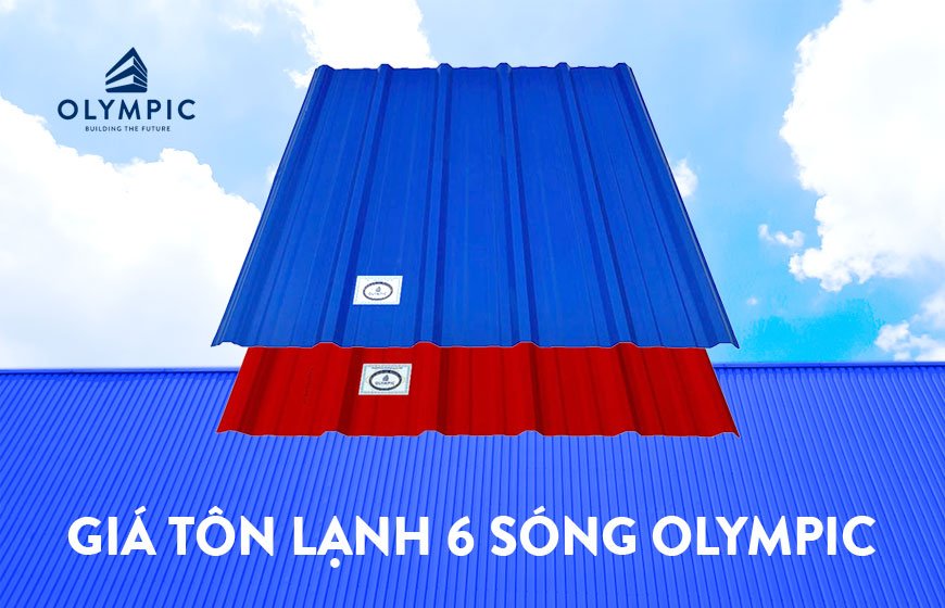 Bật mí giá tôn lạnh 6 sóng Olympic