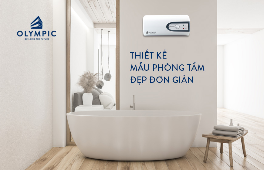Cách thiết kế mẫu phòng tắm đẹp đơn giản không thể rời mắt